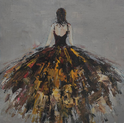 Балерина в золоте