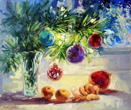 Новогодний натюрморт