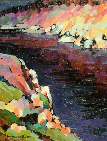 Берег (этюд).