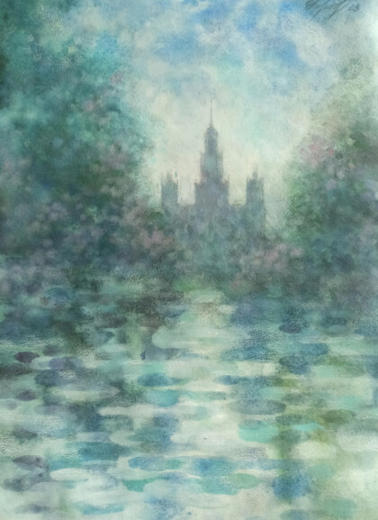 Весна в Университетском парке