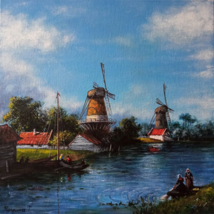 На берегу реки