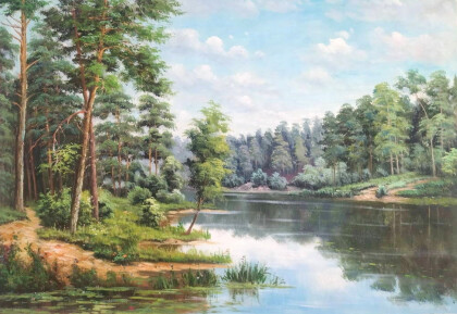 Тихое летнее утро