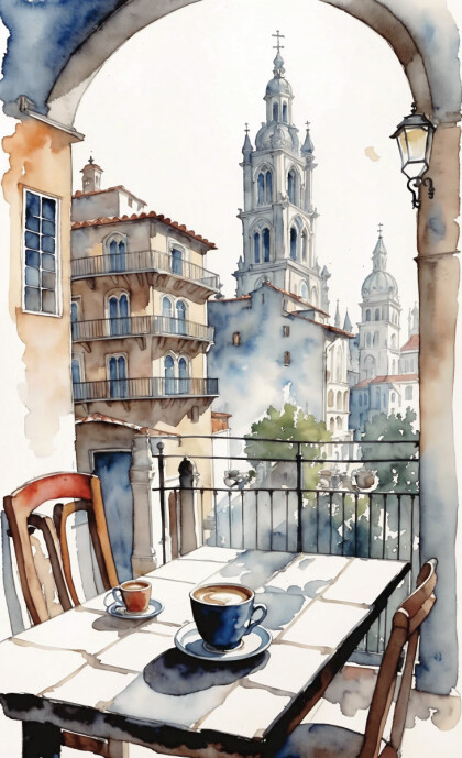 Тихое испанское кафе