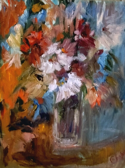 Запоздалые астры.