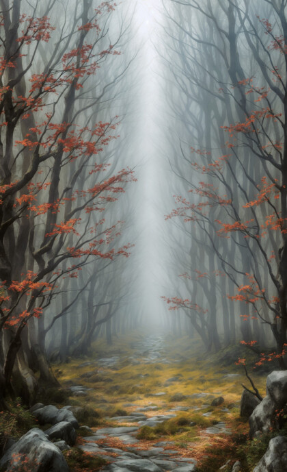 Раннее утро в лесу