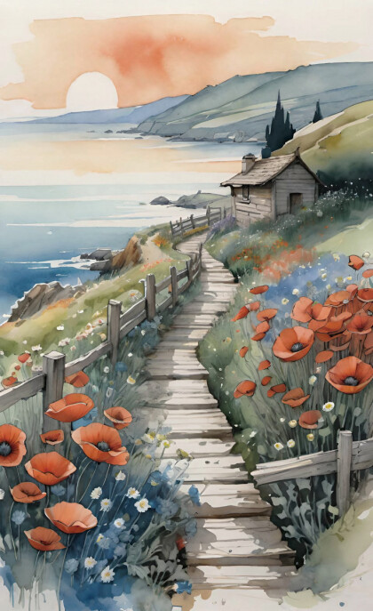 Домик у озера