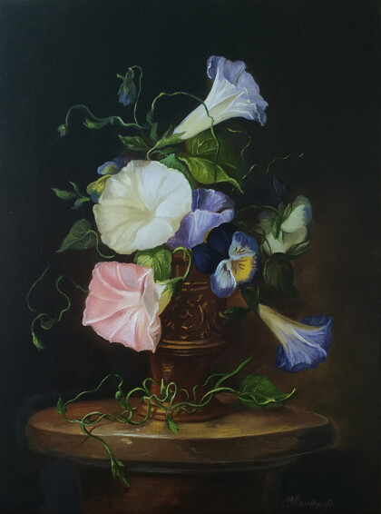 Натюрморт. Вьюнок