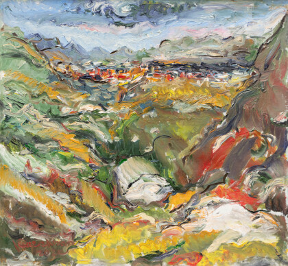 Хунзакское плато. Горы. Дагестан