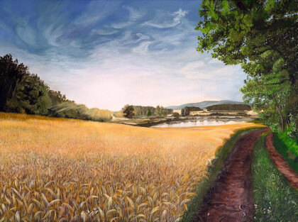 золотое поле