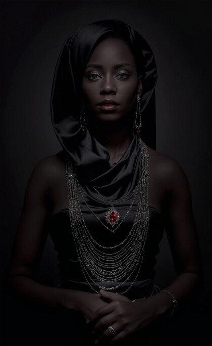 Черное на черном