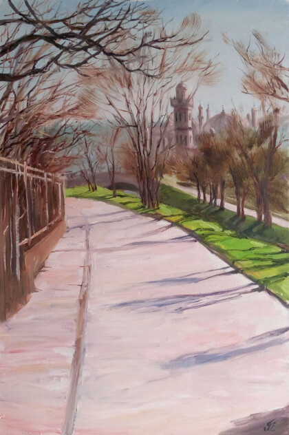 "Ранняя весна в Феодосии"