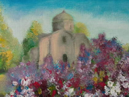 Сад сирени в Великом Новгороде