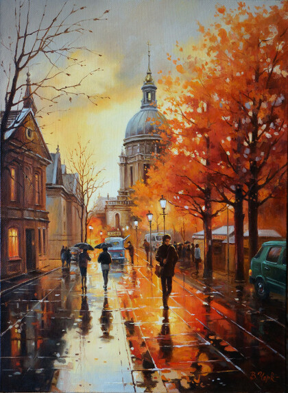 В городе осень...