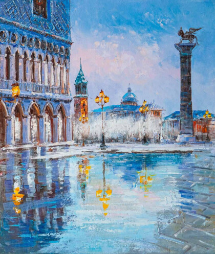 Площадь Сан-Марко. Тихий вечер