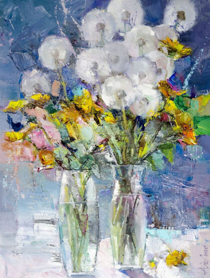 одуванчики