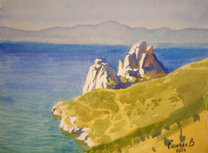 Скала Шаманка. Байкл