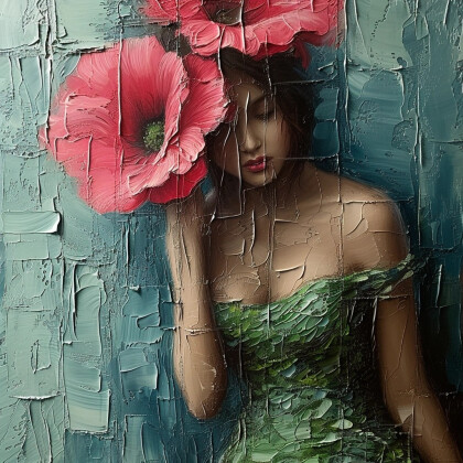 Леди с цветами