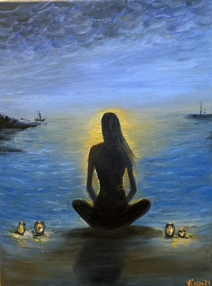 На закате дня