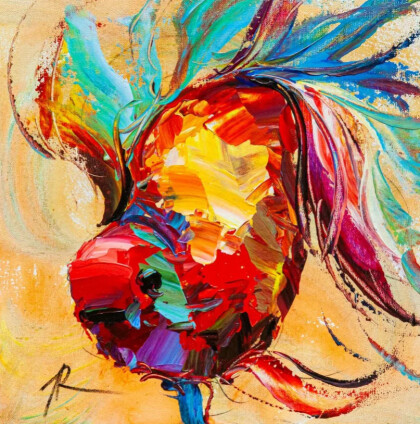 Золотая рыбка Оранда N2