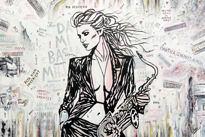 Леди с саксофоном