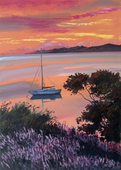 На закате дня