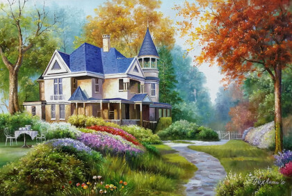 Викторианская осень. Подражая Кинкейду