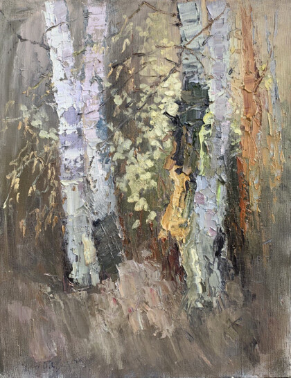 Верба зацвела