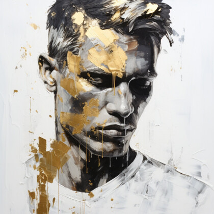 Портрет красивого мужчины