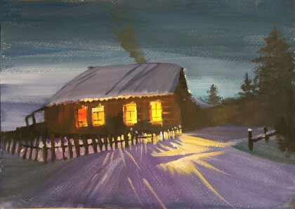 Зимний вечер