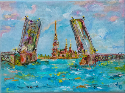 "Санкт-Петербург. Разводной мост"