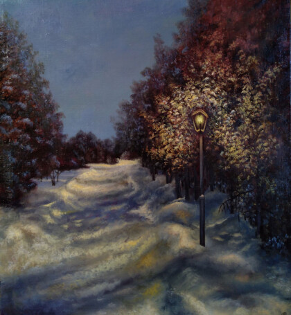 Одинокий фонарь