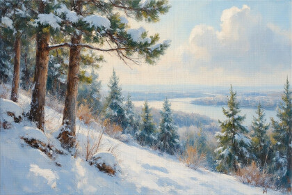 Сосны на опушке