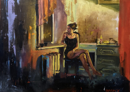 Девушка у окна