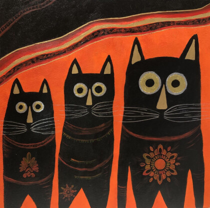 Обережные коты