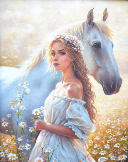 Ромашковое поле