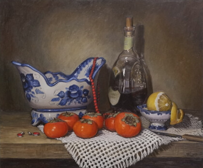 Натюрморт с хурмой