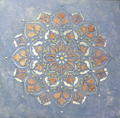 Мандала Здоровья: Голубая Гармония