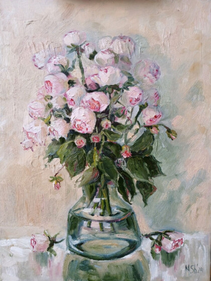 Нежные розы