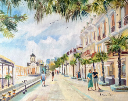 Полдень на набережной