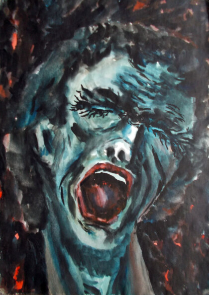 Распятие Христа. Апостол Иуда Искариот