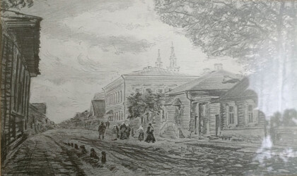 Полоцк.Ул. Евфросинии Полоцкой.