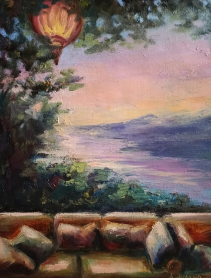 Вечер в уютном кафе