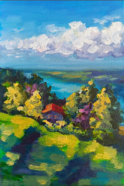 Домик счастья у реки