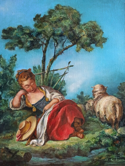 Юная пастушка