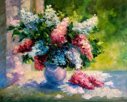 Букет сирени