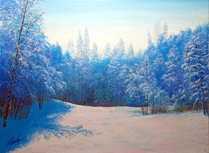 Морозный полдень