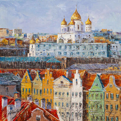 Калининград. Вид на Собор Христа Спасителя