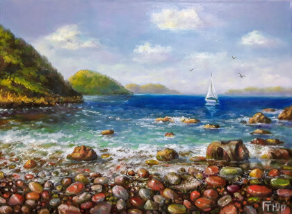 Камешки морские