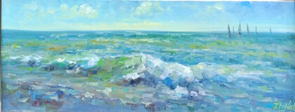 Волна в стиле Врубеля. Пленэр ZhNataly