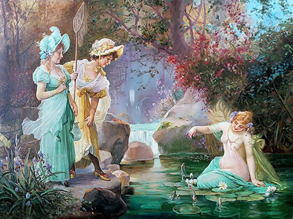 Копия Ханс Зацка "Водная идилия"